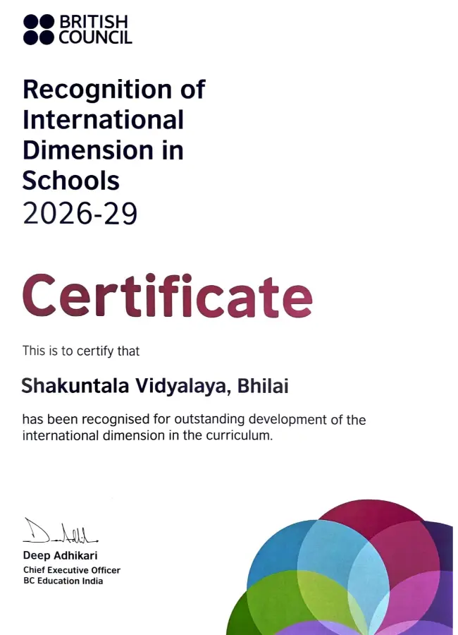British Council Certificate