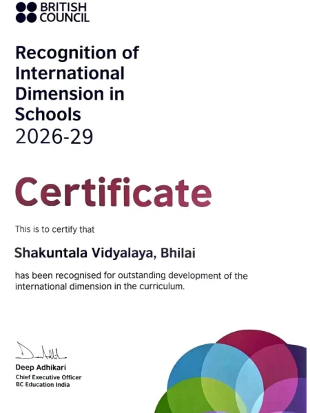 British Council Certificate